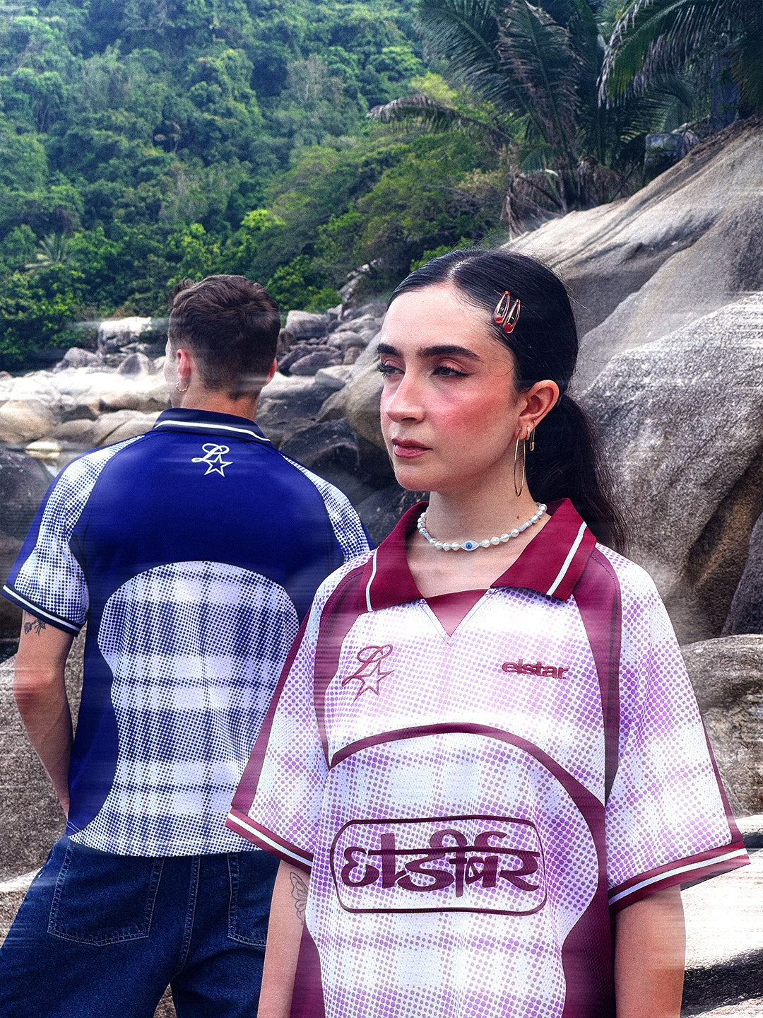 Tartan Trikot Rose