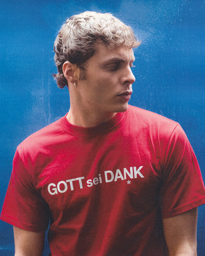 GOTT sei DANK* Tee Red