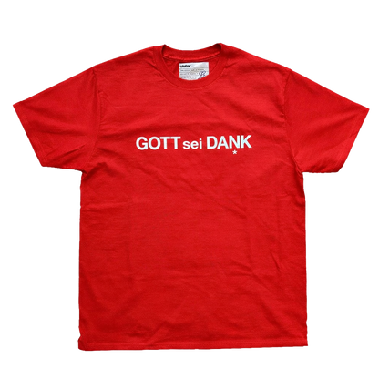 GOTT sei DANK* Tee Red