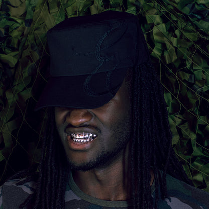 All Black Field Cap