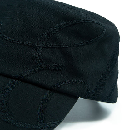All Black Field Cap