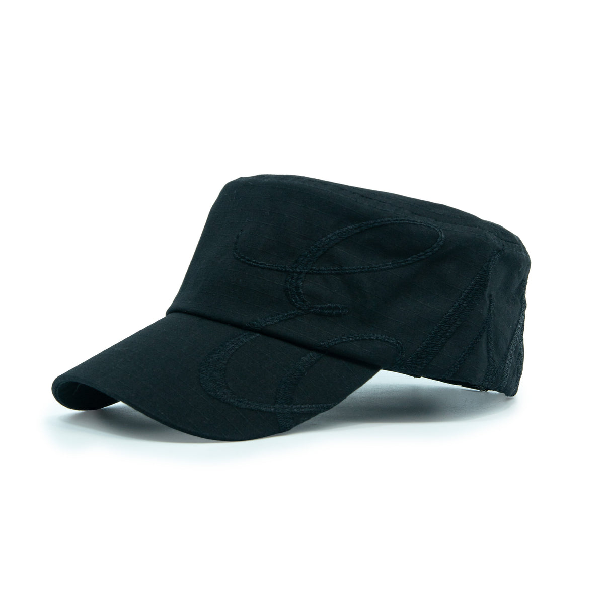All Black Field Cap