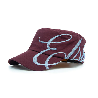 Burgundy Field Cap