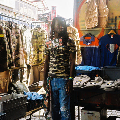 Camo Blossoms Tee