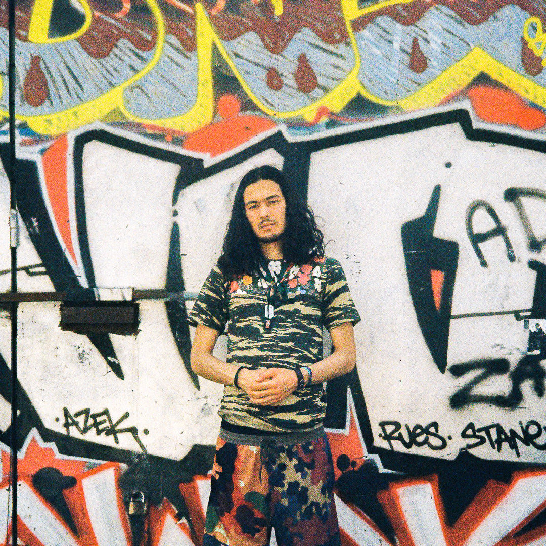 Camo Blossoms Tee