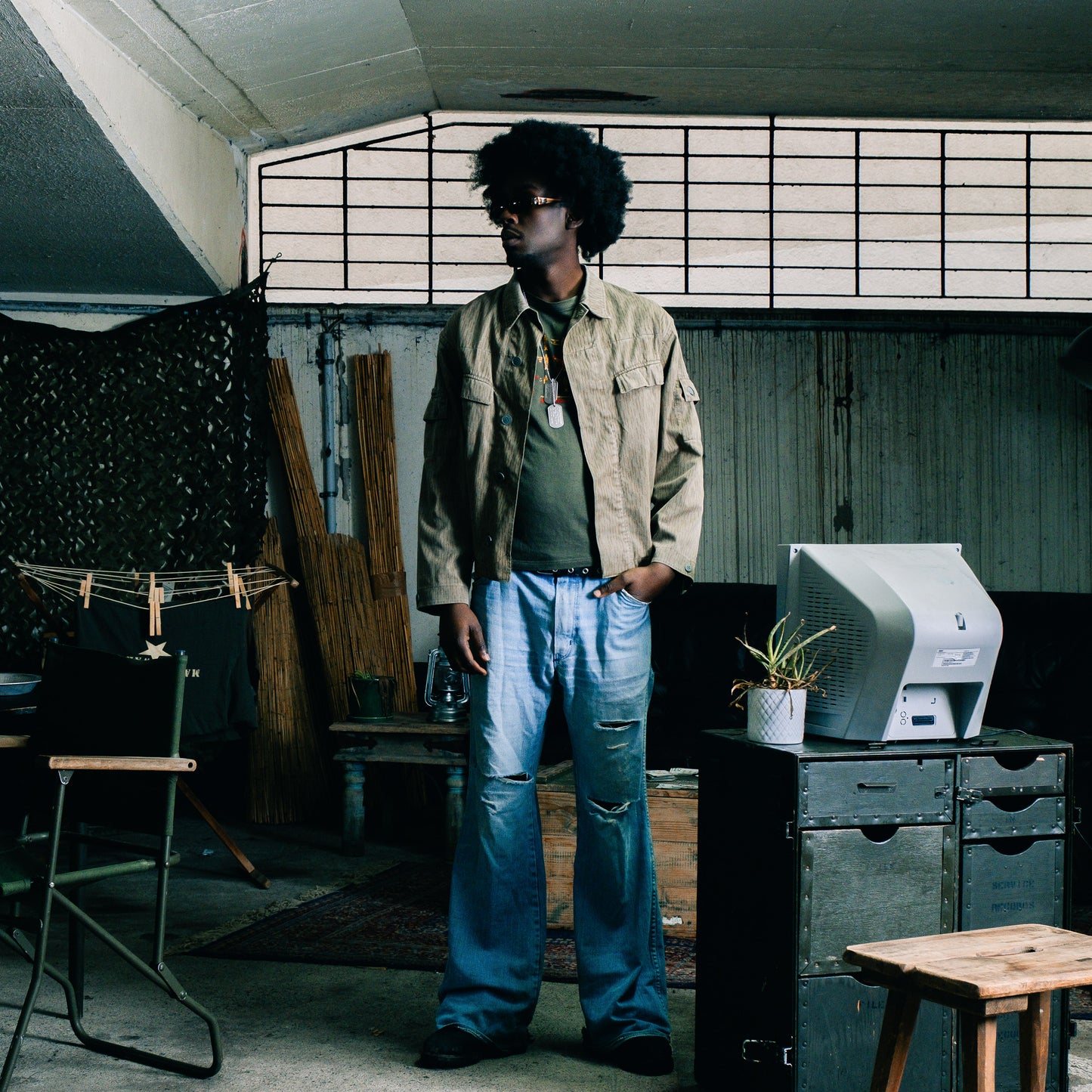 Cropped NVA Field Jacket