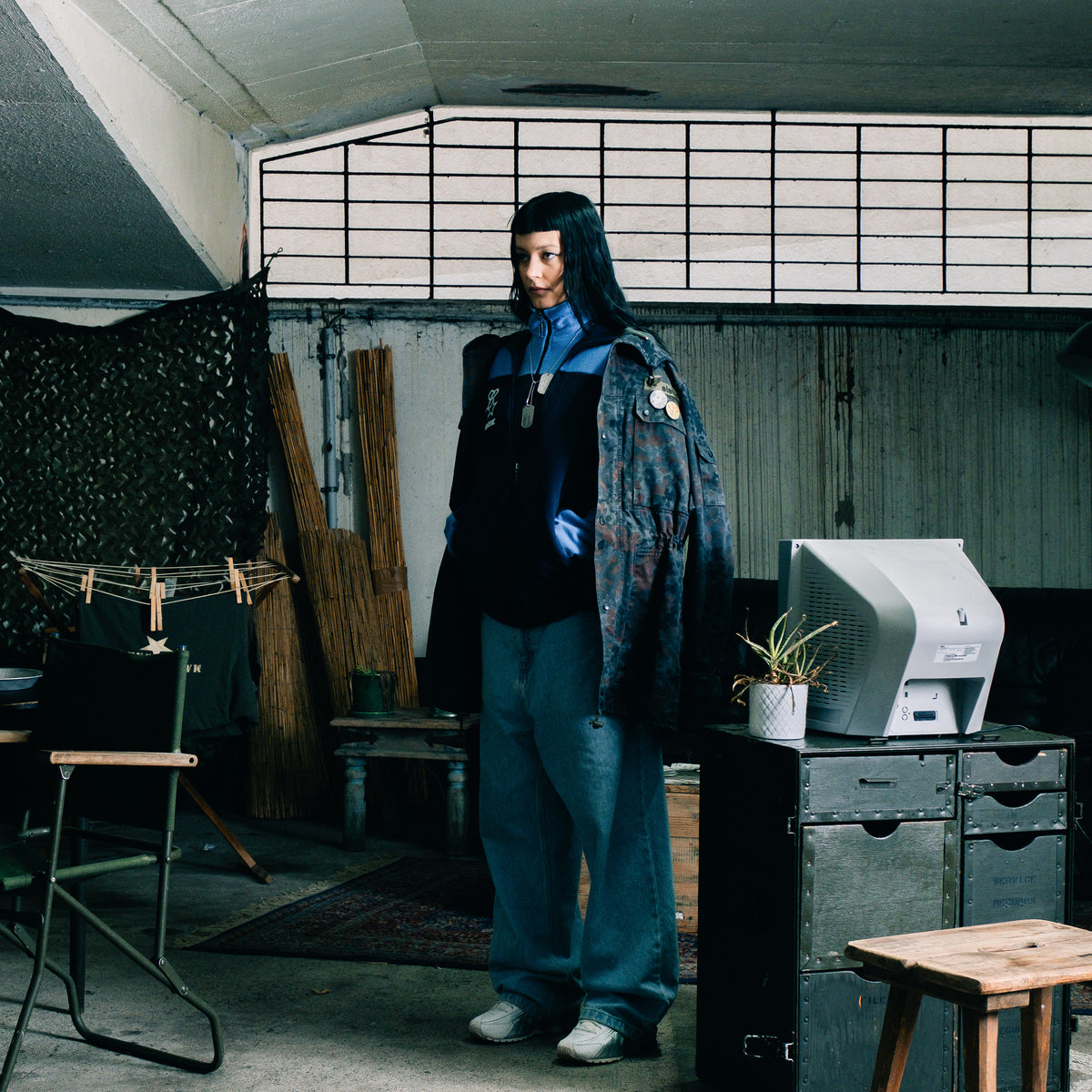 Dyed BW Parka