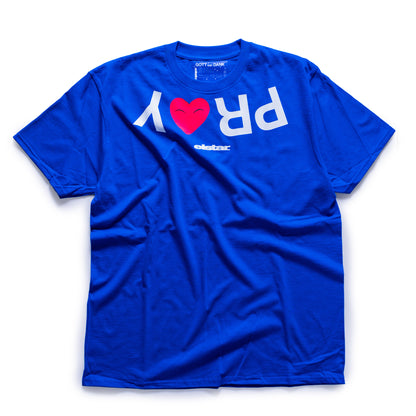 Pray* Tee – Blue